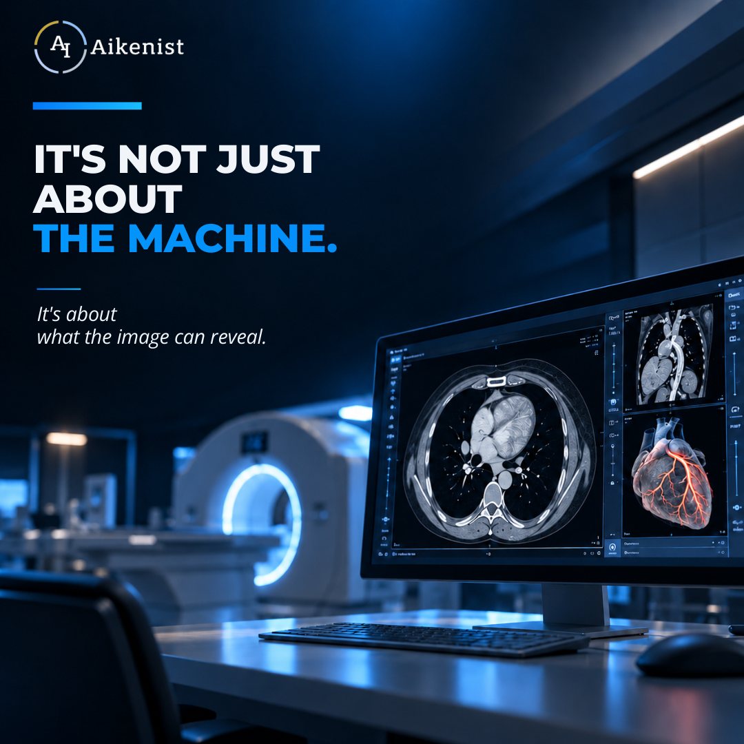 It's not just about the machine, it's about what the image can reveal