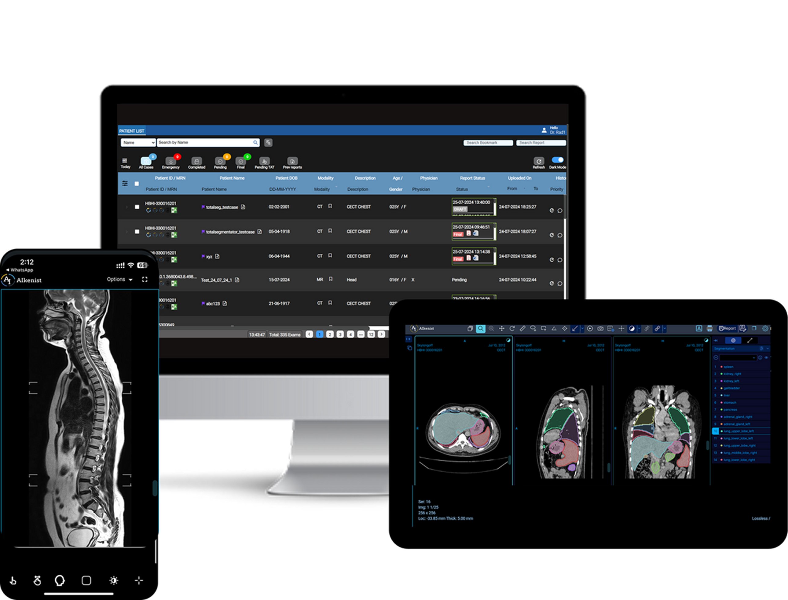 QuickRad Platform Interface
