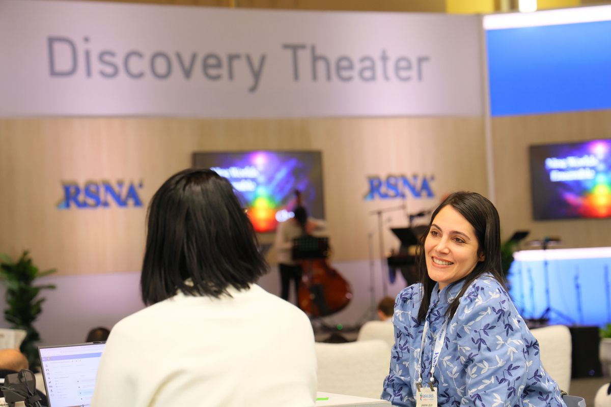 Conversation at the RSNA Discovery Theater