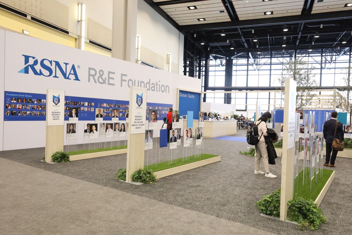 RSNA exhibit hall at McCormick Place